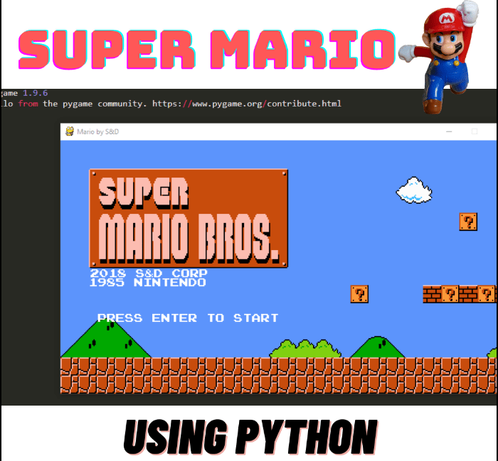 Mario: What If Mario vs Chrome Dino Game - Mario Bros. 