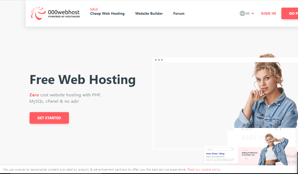 Free And Unlimited Web Hosting With Php And Mysql