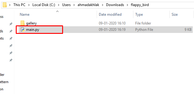 Flappy Bird Game in Python #3: Main Flow Load Sprite 