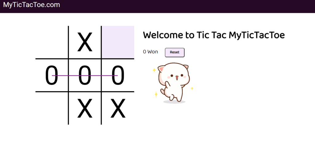 tic tac toe