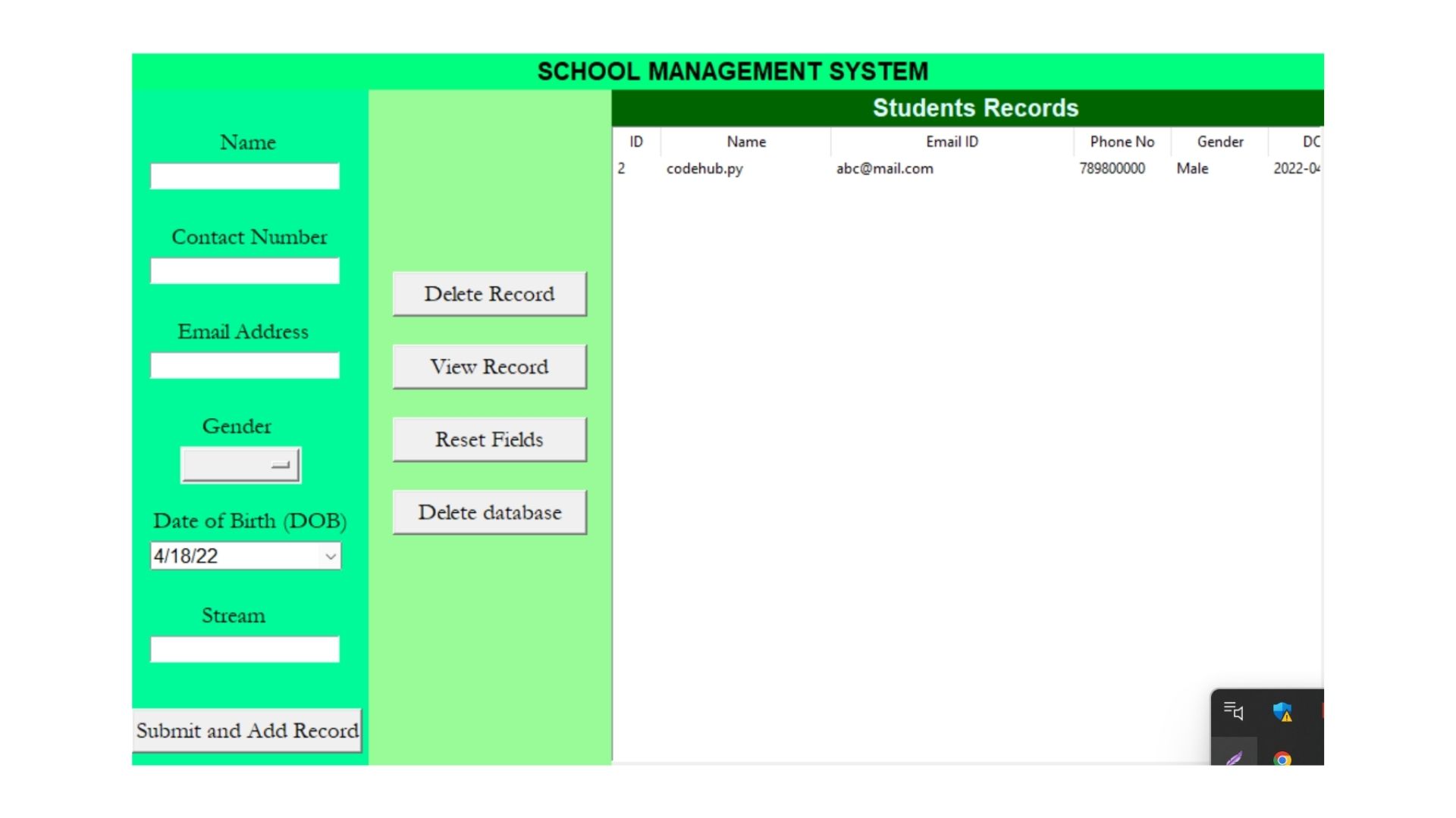 Warehouse Management System Project In Python