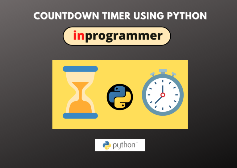 Countdown Timer In Python Python Tkinter Project Pyth