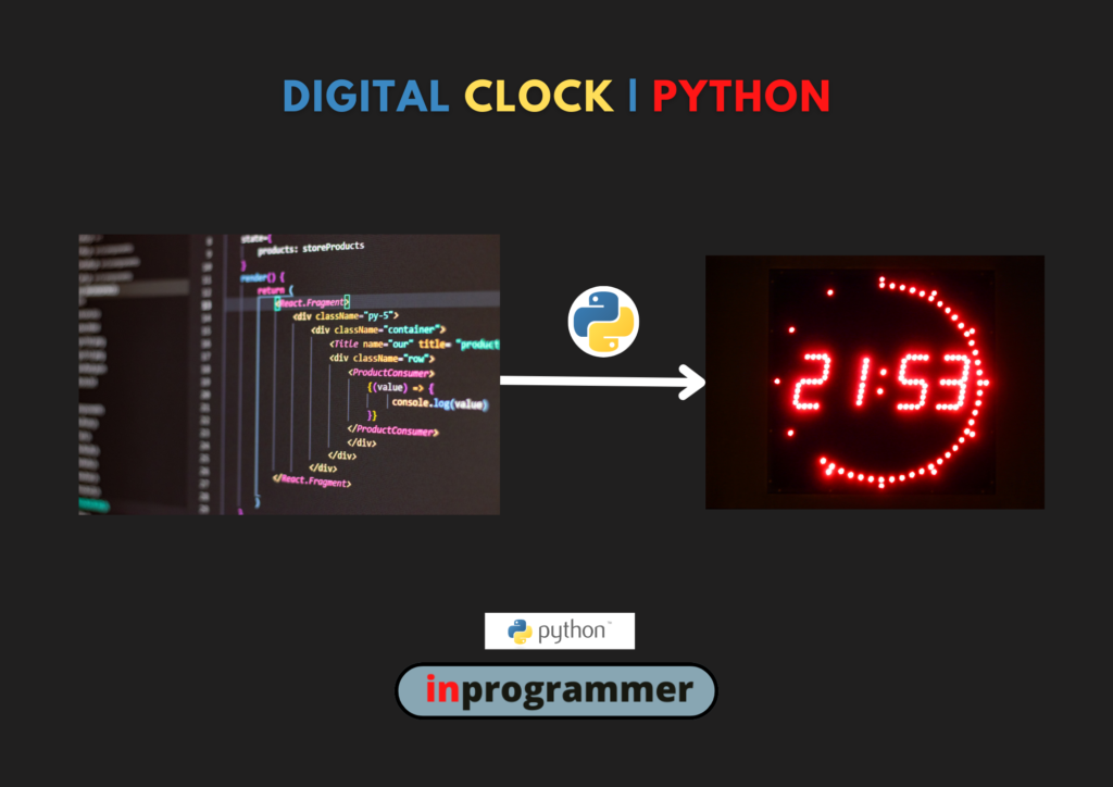 digital-clock-using-python