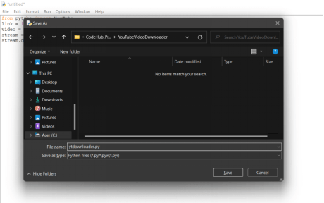 Make  Video Downloader using Python, by inprogrammer