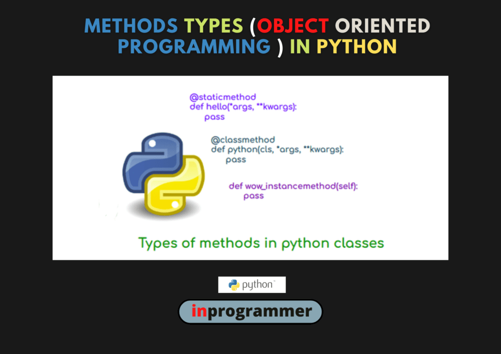 Methods In OOP Python