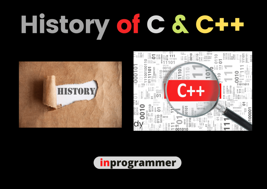 History of C &C++