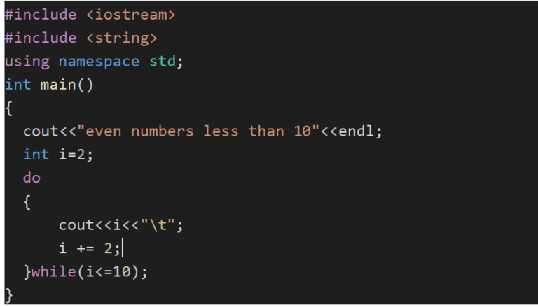 LOOPS IN C++