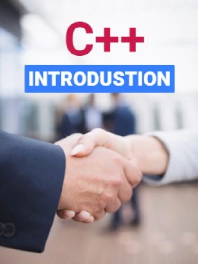 C++ INTRODUSTiON