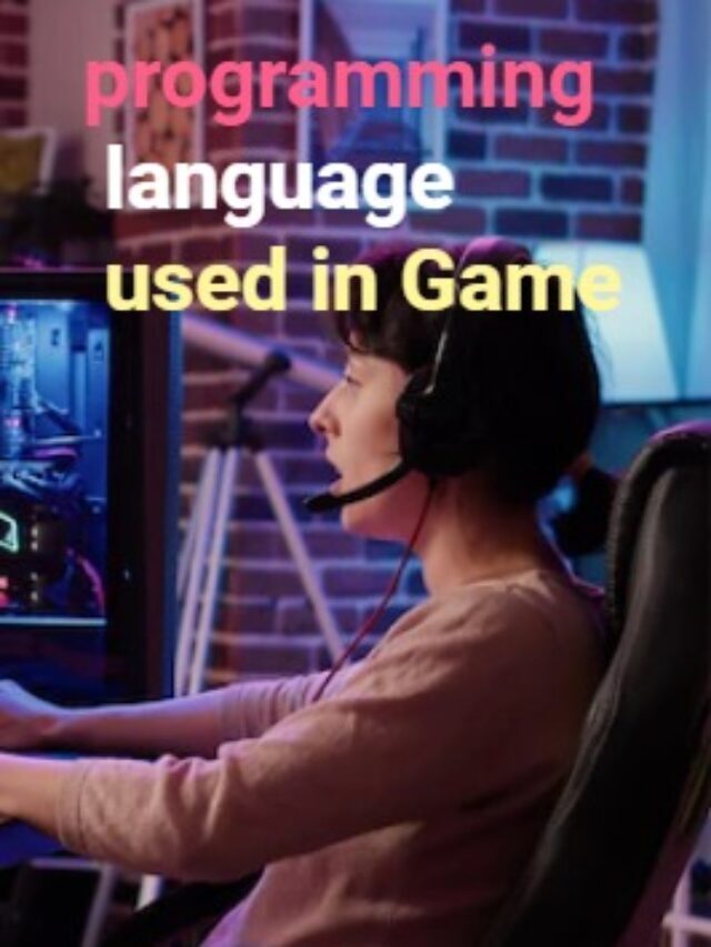 programming language
used in Game