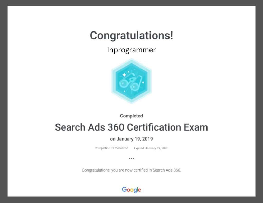 free google certification courses