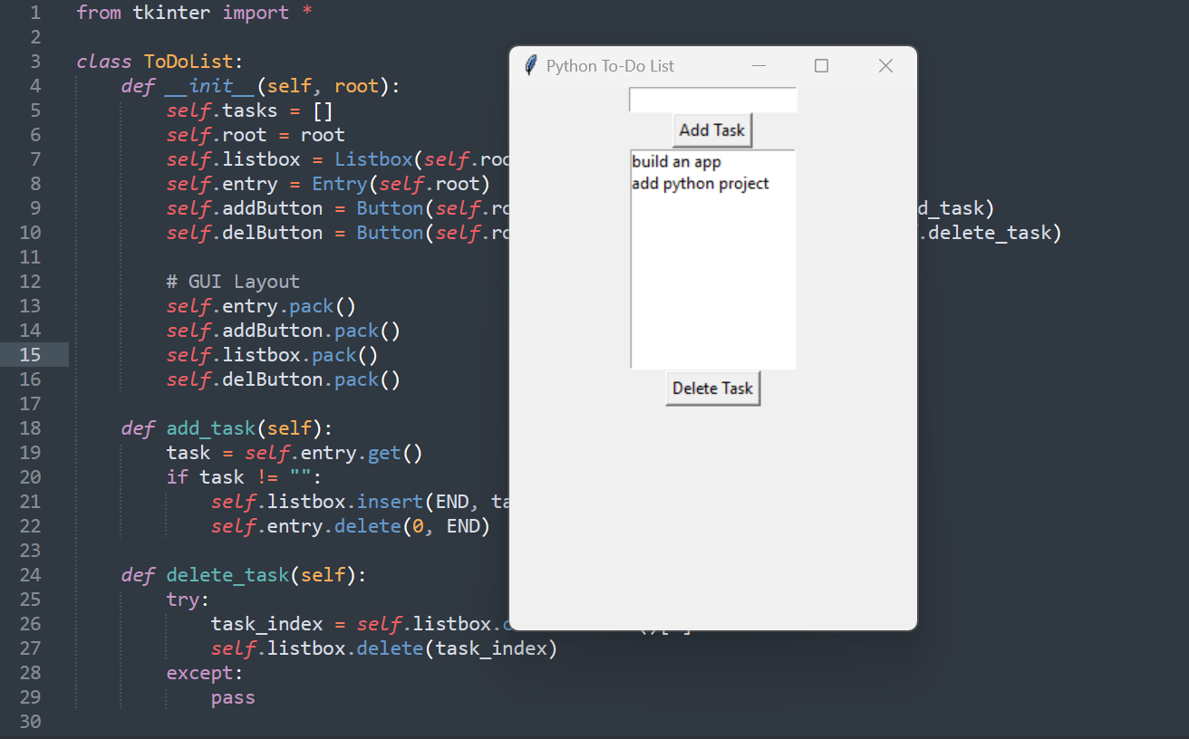 python-project-with-source-code-to-do-list-application