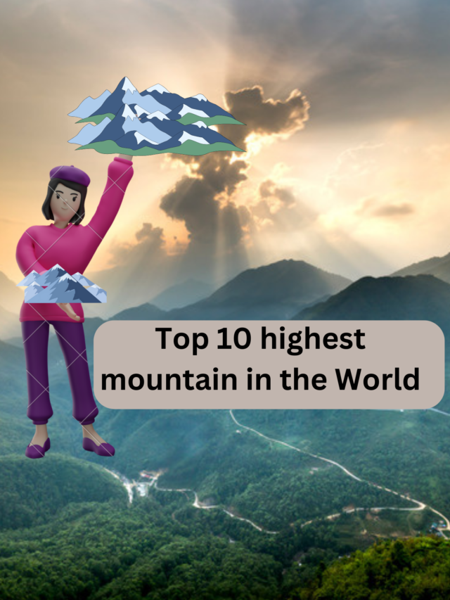top 10 2nd highest mountain in the world