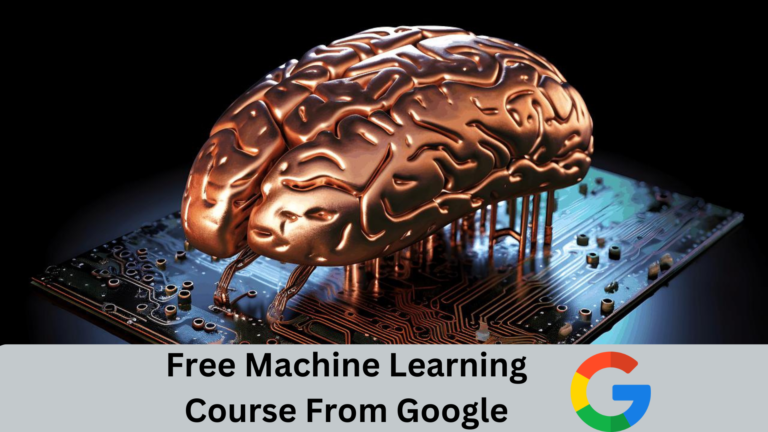 Free Machine Learning Course