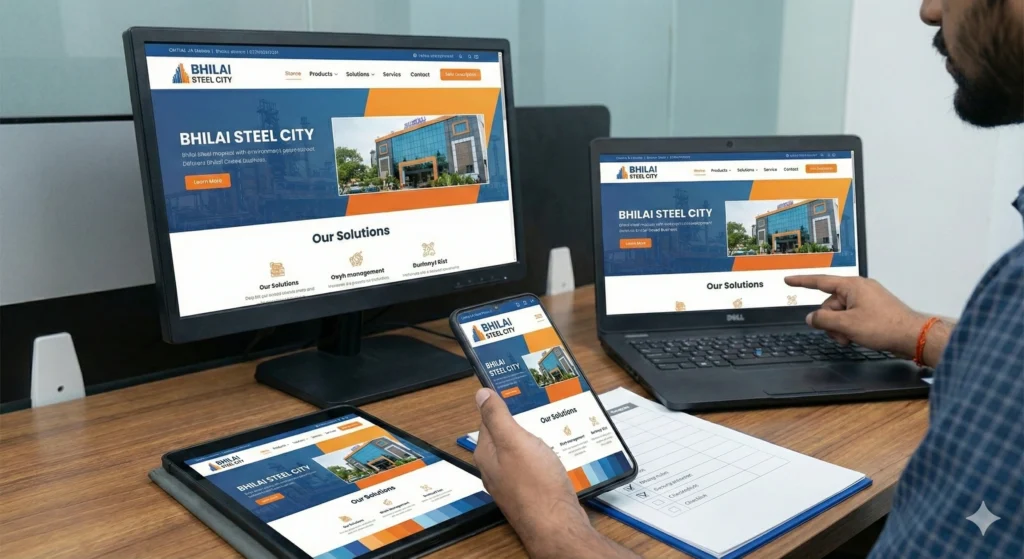 Website Design & Development Services in Bhilai, Raipur