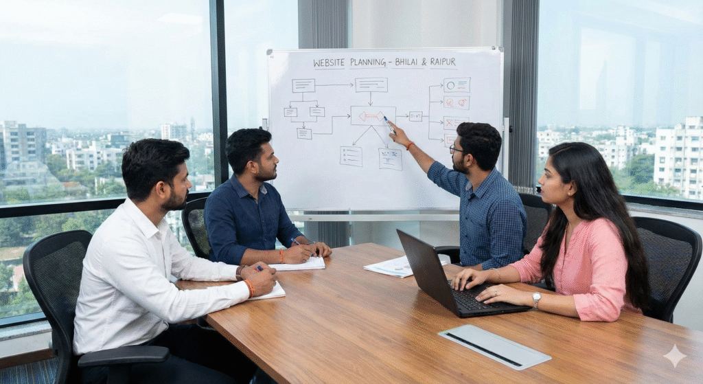 Best Website Development Services in Bhilai