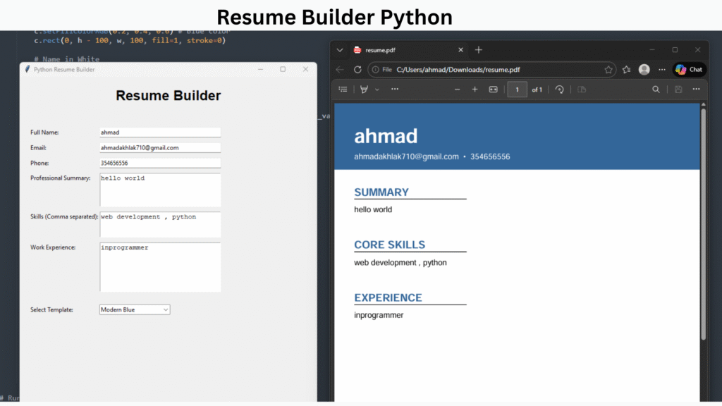 Python Projects with Source Code for Final Year