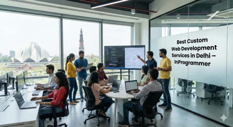 Best Custom Web Development Services in Delhi – InProgrammer